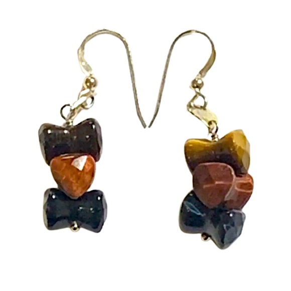 JAY KING DTR DESERT ROSE 925 Multi-Gemstone Sterling Silver Earrings - Picture 4 of 5